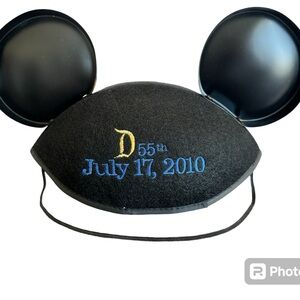 2010 Disneyland 55th Anniversary Mickey Ear Hat